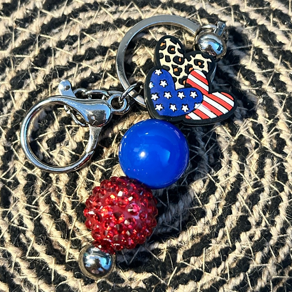 Patriotic Keychain